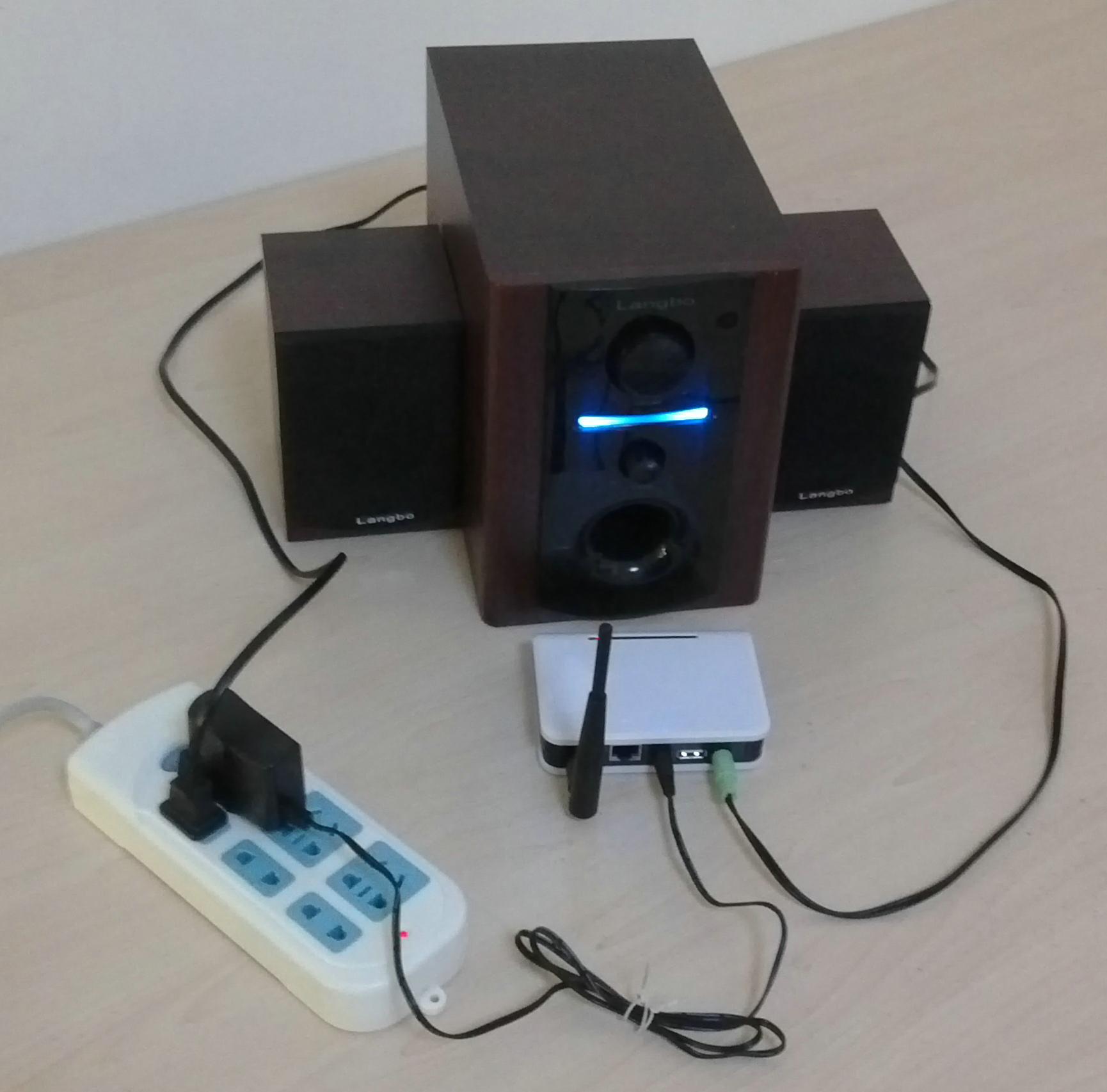 WIFI音响模块 - 应用图 WIFI音响模块 - 应用图