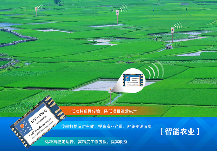 LoRa无线传输模块的农业使用案例 LoRa无线传输模块的农业使用案例