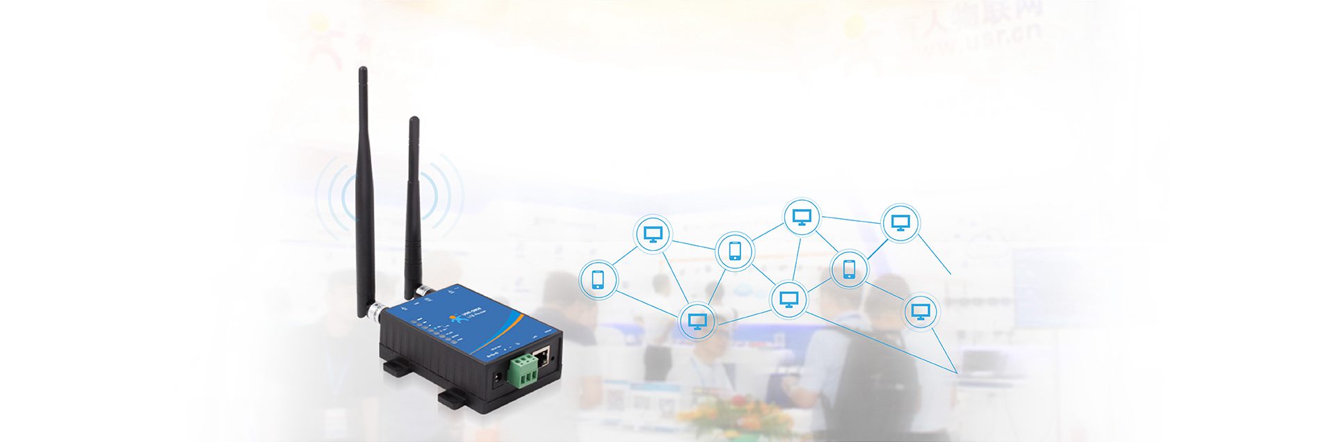 Triển lãm bộ định tuyến công nghiệp LTE chi phí thấp