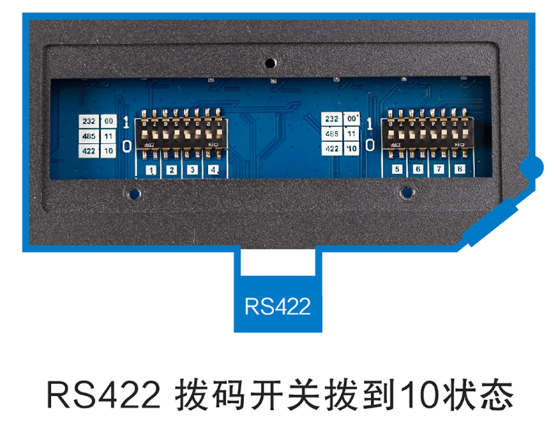 八串口服务器的RS422接口