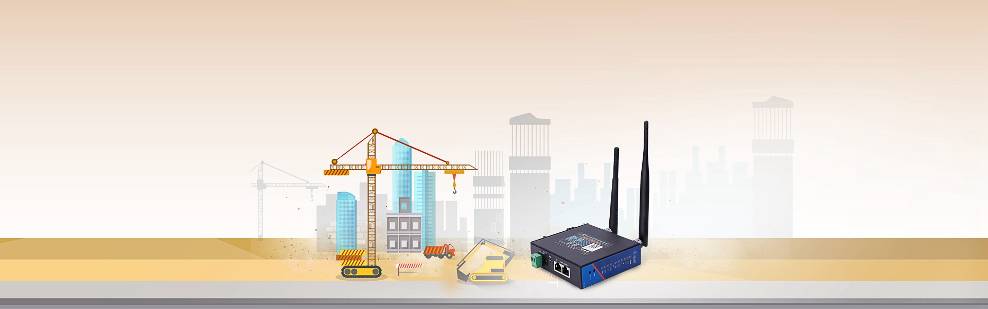 3G/4G工业无线路由器_lte工业级路由器环境监测传输解决方案