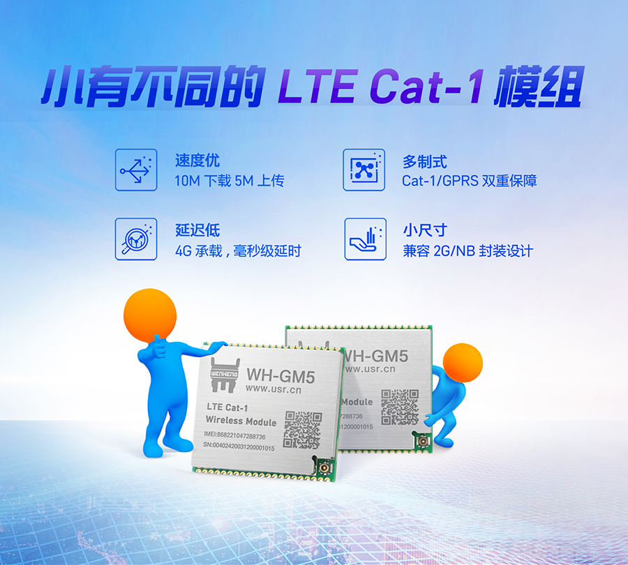 Cat-1模块_GPRS模组退市的替代品_NB的高速版