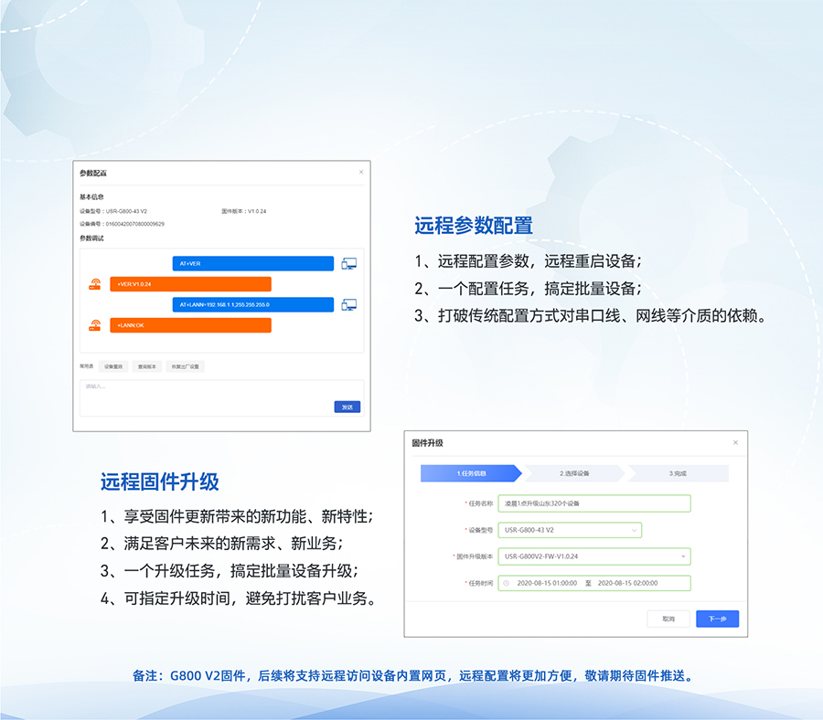 四口云工业路由器远程运维功能