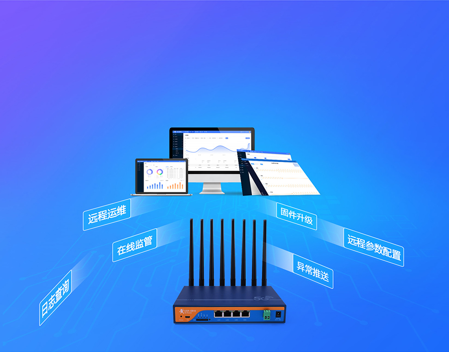 5g工业路由器支持设备管理新策略