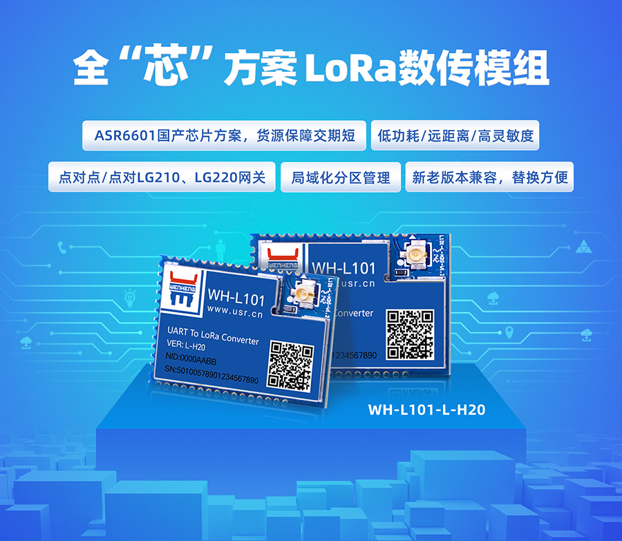 LoRa数传模组_点对点协议传输_局域网分区管理_ASR6601中国芯片