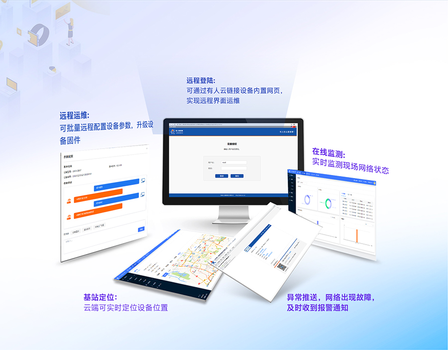 GNSS工业路由器支持云端管理