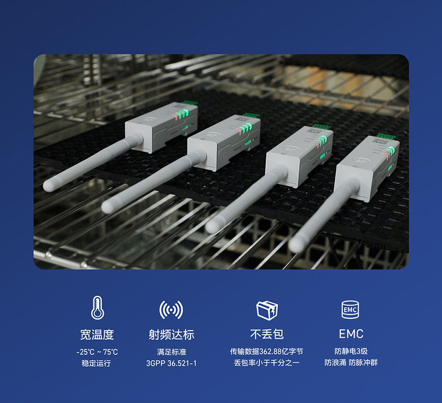 口红Cat-1 DTU 低温稳定运行 口红Cat-1 DTU 低温稳定运行
