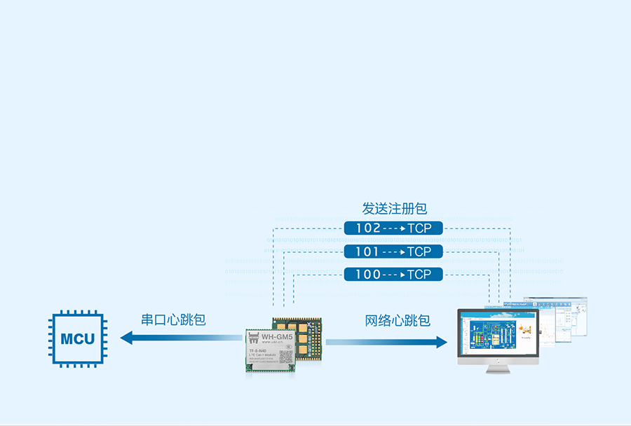Cat-1模块的注册包
