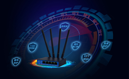 工业路由器导轨式与机架式安装：解锁空间效率的终极对决